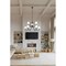 Z-Lite Gianna Chandelier, 9-Light, 46 In.W x 28.25 In.H, Matte Black/White 7509-9-46MB - alternate 3